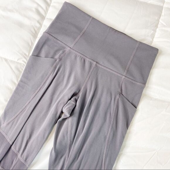 Athleta Meshblock Salutation Tight in Silver Bells - Picture 5 of 8